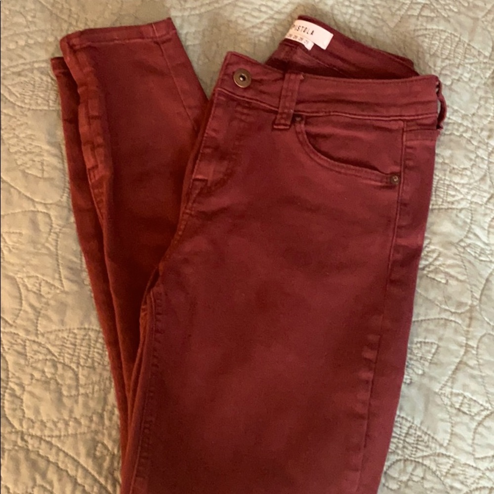 Pistola Cropped Skinny Jeans